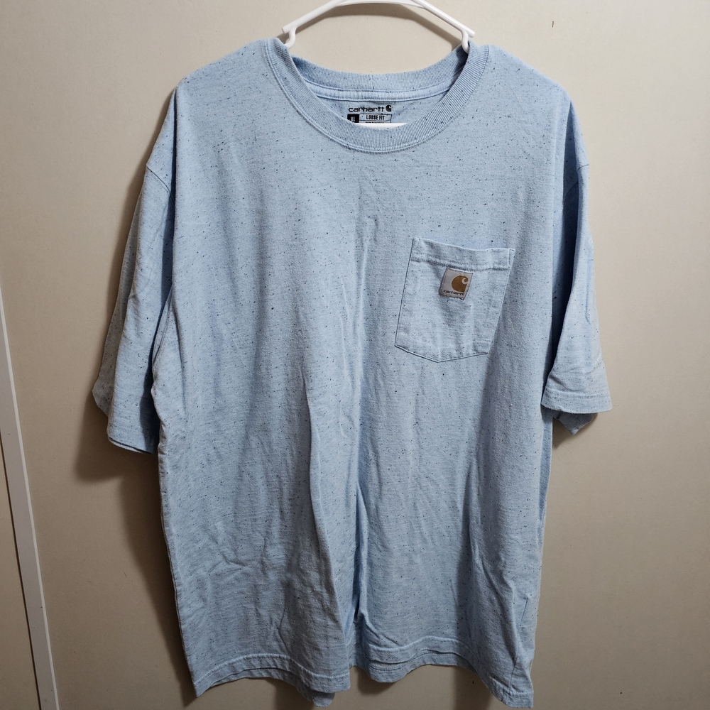 Carhartt Men's Sky Blue Speckled Tee